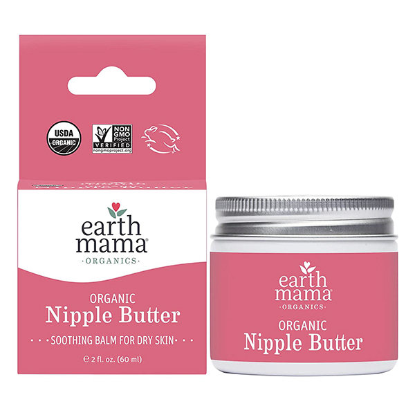 Organic Nipple Butter Breastfeeding Cream by Earth Mama