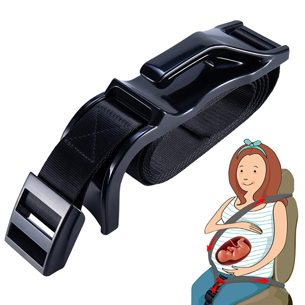 Pregnancy Seat Belt Adjuster - Seat Bump Strap for Pregnant Women Protect Unborn Baby